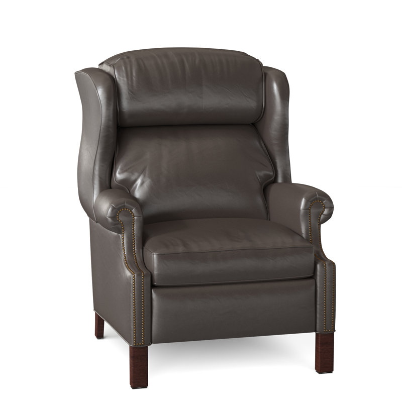 BradingtonYoung Chippendale 33" Wide Faux Leather Standard Recliner